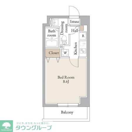 アルファコートお花茶屋2の物件間取画像